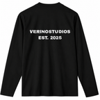 VERINOSTUDIOS LONGSLEEVE 003 Zwart achterkant