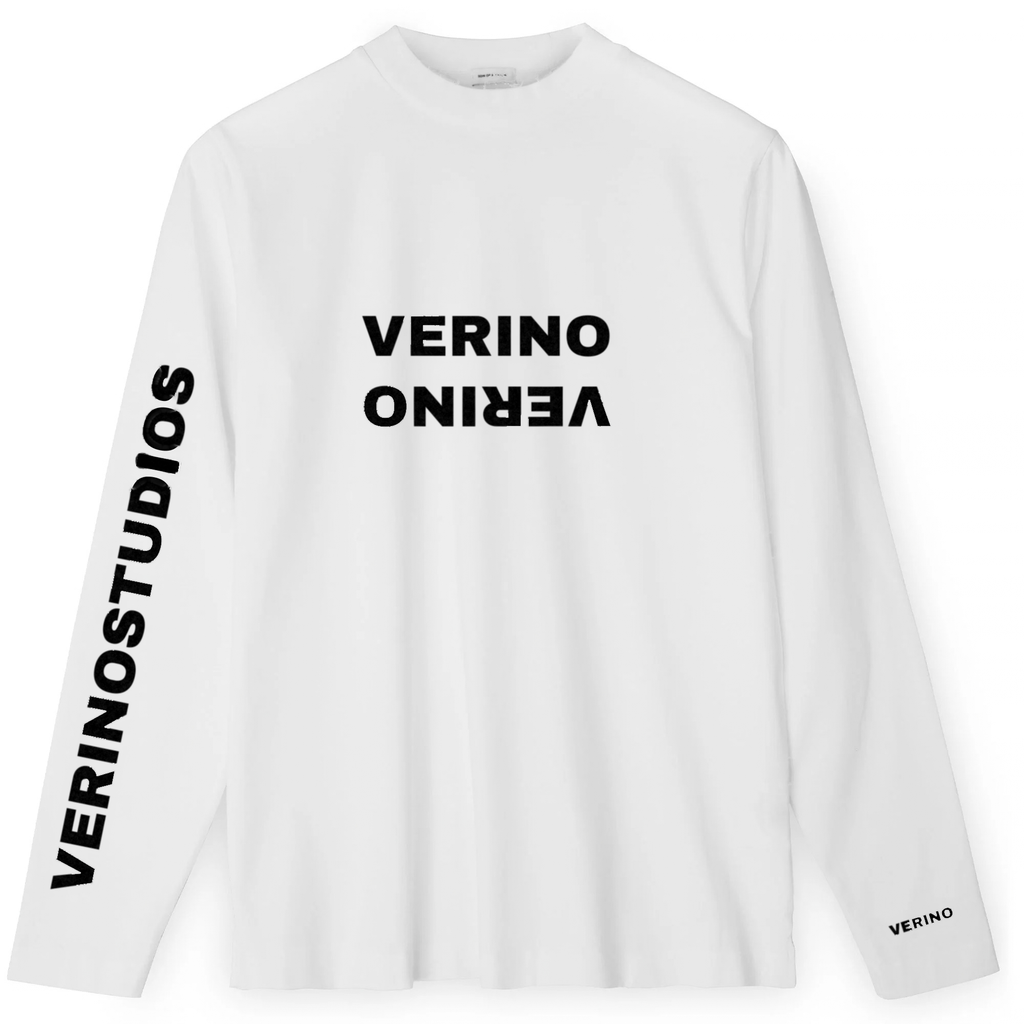 VERINOSTUDIOS LONGSLEEVE 003 Wit voorkant